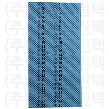무늬택/빗금 - 파랑