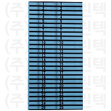 무늬택/검정두줄 - 파랑