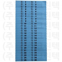 무늬택/물방울 - 파랑