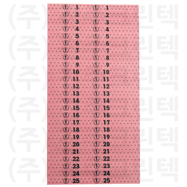 무늬택/물방울 - 분홍